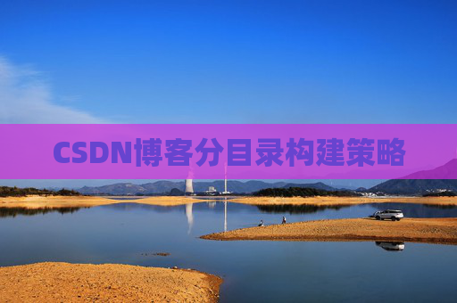 CSDN博客分目录构建策略